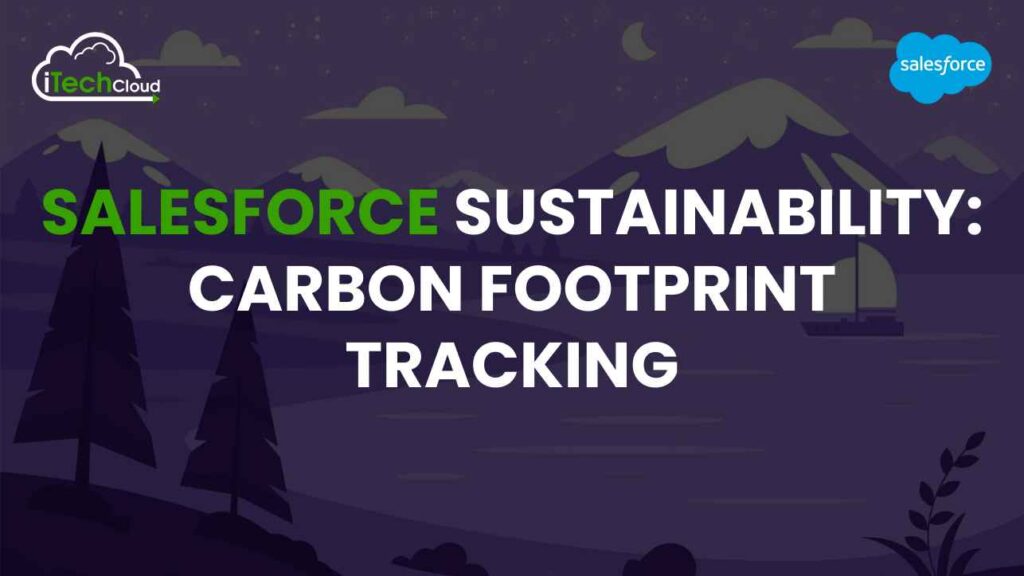 Salesforce Sustainability: Carbon Footprint Tracking