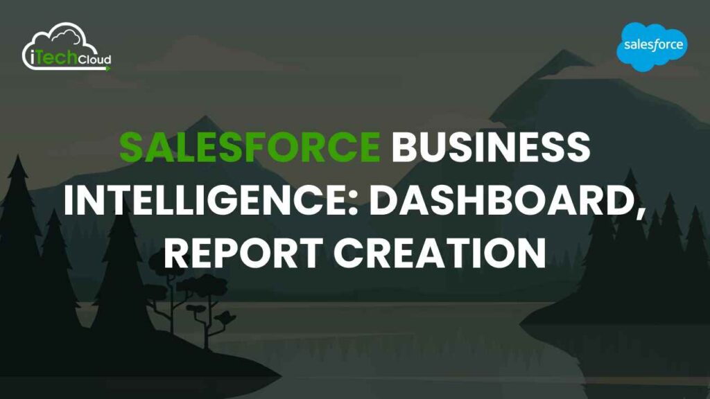 Salesforce Business Intelligence: Dashboard, Report Creation